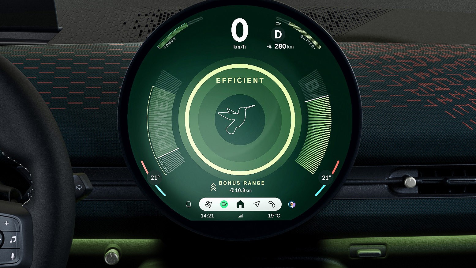 Täiselektriline MINI Aceman – Digitaalne kogemus – Režiim 03